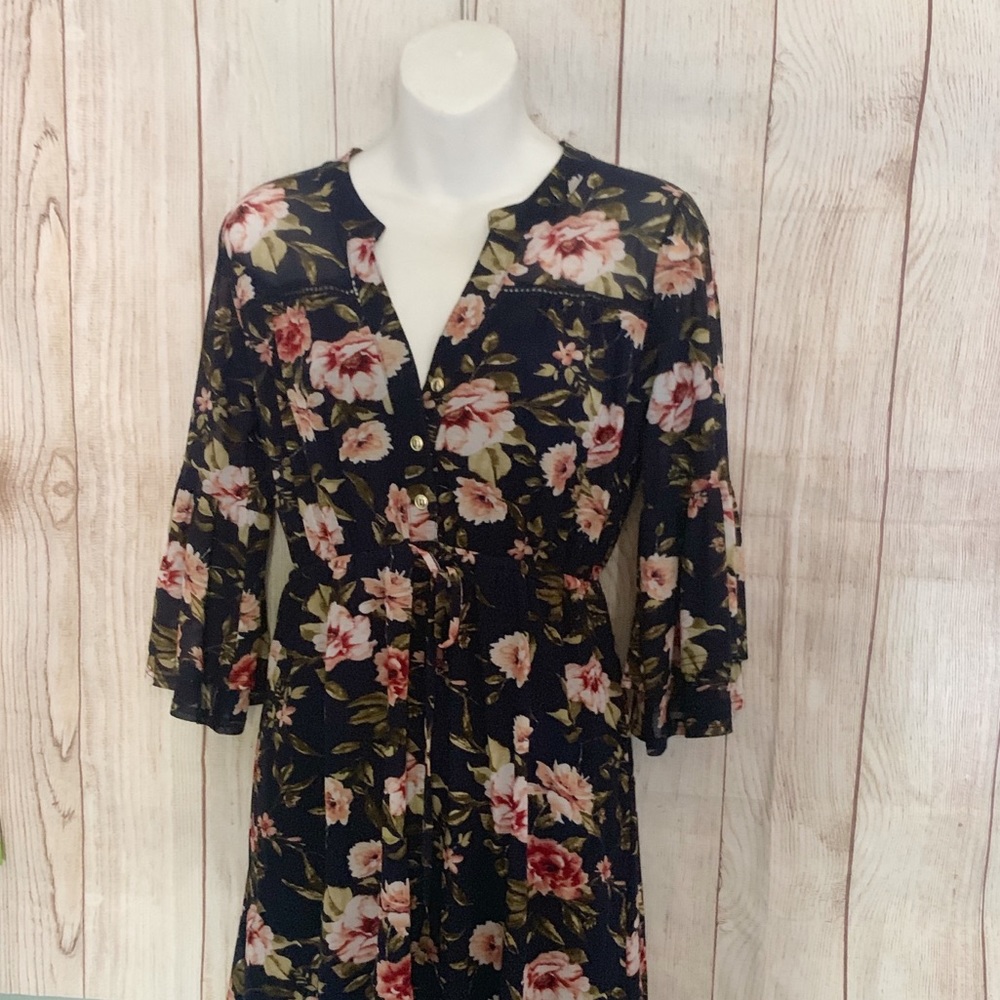 Maternity Floral Dress